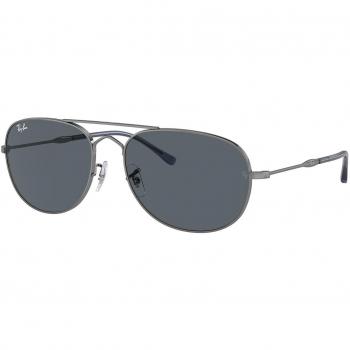 Ray-Ban RB3735 Bain Bridge 004/R5 Unisex Pilot Sunglasses Gunmetal Size 60