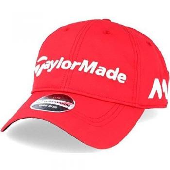 Taylormade 2017 Litetech Tour Auténtica No Estructurado Gorro Golf para Hombres Cap-Adjustable - Rojo, One Size