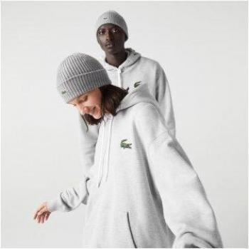 Lacoste Core Originals Sudadera con Capucha - Gris Claro