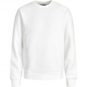 Sudadera Jack & Jones Star Basic Hombre Blanco Cloud Dancer