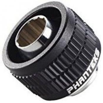 Conector de Manguera Phanteks Glacier 16/10mm G1/4 - Compresión - Negro