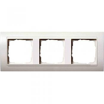 Gira Event 3-Gang Cover Frame Pure White - 0213803