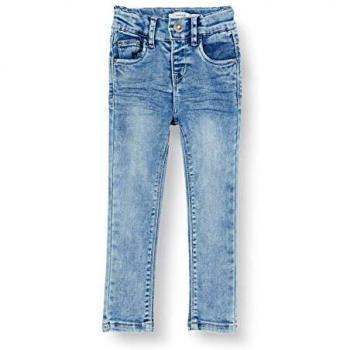 NAME IT Nkfpolly Dnmtora 2302 HW Pant Noos Jeans, Denim Azul Medio, 158 para Niñas