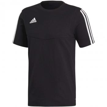 adidas TIRO19 tee Camiseta de Manga Corta, Hombre, Black/White, M