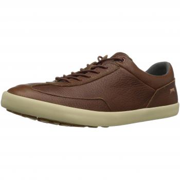CAMPER Pursuit Men's Brown Smooth Leather Sneakers Size 40/7