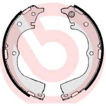 Juego de zapatas de frenos BREMBO S 83 533, kit de frenos para frenos de tambor