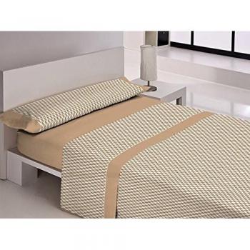 Libela Bambu Juegos sabanas, 100% Poliéster, Beige, 135 Cm, 3