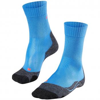 Falke TK2 Cool Women's Hiking Socks - Sky Blue, Breathable, Anti-Blister