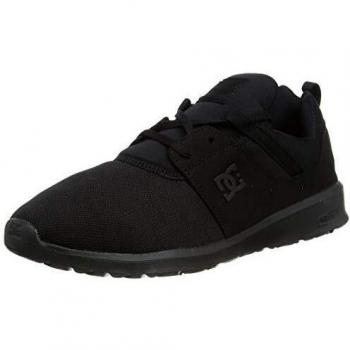 DC Shoes (DCSHI) Heathrow, Zapatillas de Skateboard para Hombre, Black Black Black, 44.5 EU