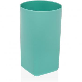 Soporte para cepillos de dientes Versa Kenai Azul PP (7,2 x 11,9 x 7,2 cm)
