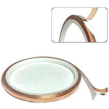 3M Scotch 1181 cribado cinta adhesiva de cobre cinta de papel de cinta de cobre de 5 mm x 5 metros
