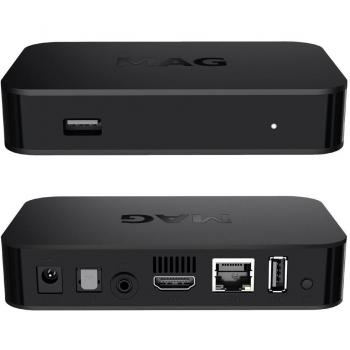 Original infomir Mag 322 IPTV Set Top Box Multi Media Player Internet TV Receptor IP