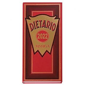 Dietario Myrga 2/3 Día Página rojo 2022