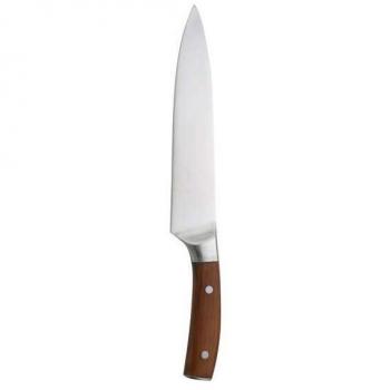 CUCHILLO CHEF 20CM ACERO INOXIDABLE WOLFSBURG CON ACABADOS EN MADERA DE HAYA