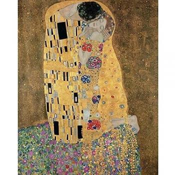 Gustav Klimt - The Kiss 1000 Piece Art Puzzle by Pomegranate