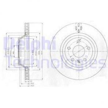 Disco de freno DELPHI BG4090 - Disco de freno, marca DELPHI, modelo BG4090