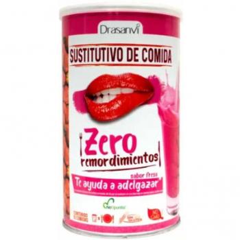 Drasanvi Batido Sustitutivo Zero Remordimientos Sabor Fresa 520g