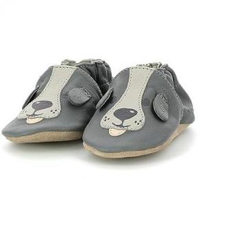 Robeez Unisex Baby Sweety Dog Soft Crib Slippers
