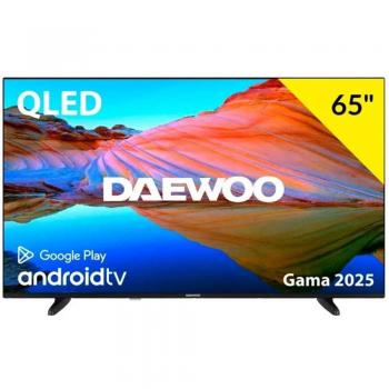 Televisor Daewoo 65 QLED 4K UHD Smart TV Android 11 - Modelo 65DM72UAQP