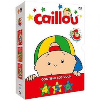Pack Coleccion Caillou 25 Aniversario Vols  4+5+6 [DVD]