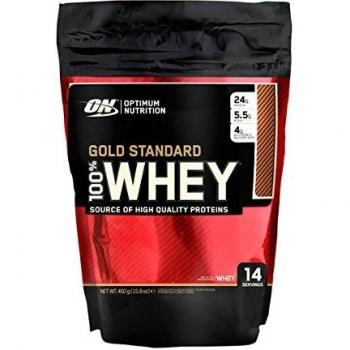 Optimum Nutrition 100% Whey Gold Standard Vanilla Ice Cream Protein Powder - 450g