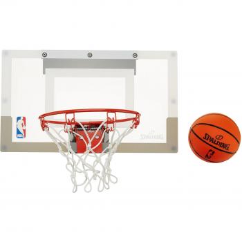 Spalding NBA Slam Jam Board - Tablero de pared de baloncesto, color incoloro, 45.5 x 26.7 cm