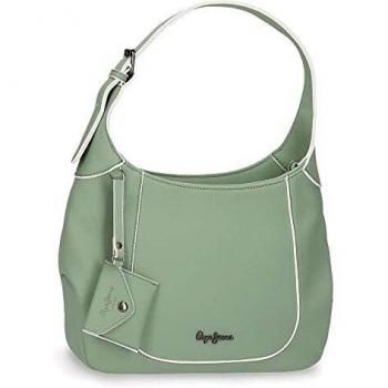 Bolso de mujer Pepe Jeans Jeny en verde con diseño moderno y bandolera ajustable