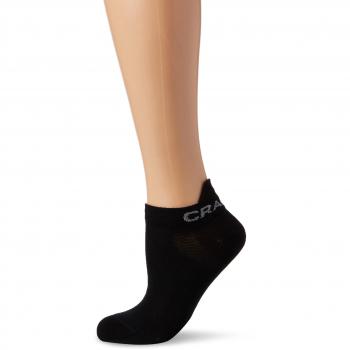 Craft - Calcetines Tobilleros de Running Unisex, Craft1 chaussettes Running mi-hautes Cool, 9999/Noir