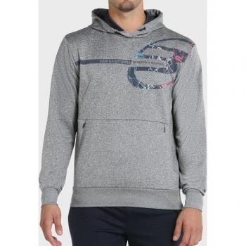 Sudadera con Capucha Bullpadel Baiona para Hombre en Color Gris