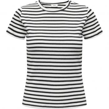 Camiseta Solar para Mujer JDY Jacqueline de Yong Blanca