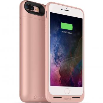 Mophie Juice Pack Air – Carcasa batería Certificado MFI 2525 mAh para iPhone 7 Plus, color rosa oro