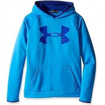 Highlight Under Armour Af Storm-Sudadera con capucha para niño, color azul y negro FR: XL