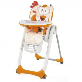 Chicco Polly 2 Star - Trona divertida y compacta, para niños de 0 a 3 años, diseño gallina