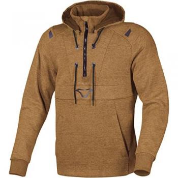 Macna Sudadera con capucha Byron Motorcycle Marrón claro, tipo: sudadera con capucha de moto, características: color marrón claro, talla L, unisex adulto