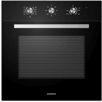Horno Multifunción Infiniton M658BK - 65 Litros, 9 Funciones, Acabado Crystal Black, Control Mecánico con Termostato Regulable, Grill e Iluminación Interior