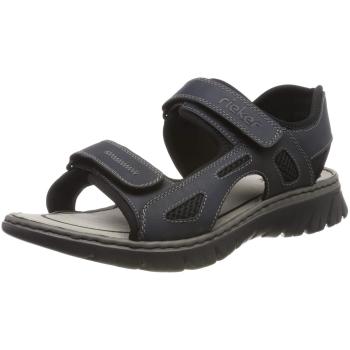 Sandalias Casuales para Hombre Rieker Harbour Azul Talla 8 con Cierre de Velcro