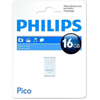 Philips Pendrive USB 16GB FM16FD85B/10 - Memoria Flash Compacta y Rápida