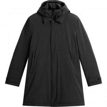 Woolrich 2-in-1 Men's Black Stretch Nylon Waterproof Jacket