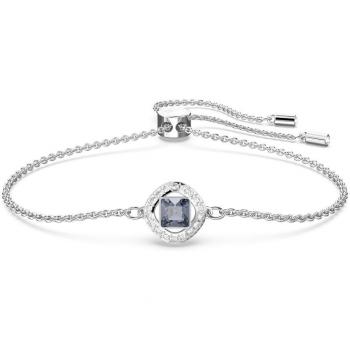 Swarovski Angelic Blue Square Bracelet - Adjustable, Gray female, Size: ONE SIZE