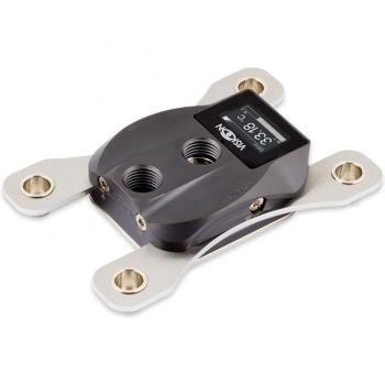 Aquacomputer Cuplex Kryos NEXT VARIO CPU Water Cooler with VISION AM4/3000, PVD/Nickel