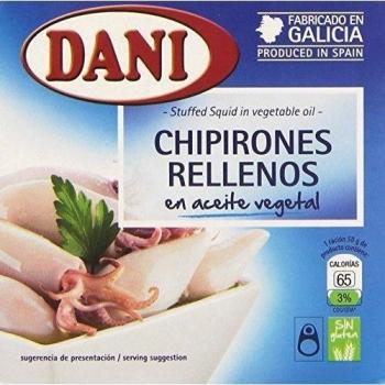 Dani - Chipirones Rellenos en aceite vegetal - 148 g