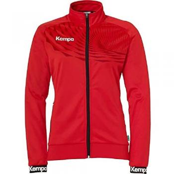 Chaqueta de Chándal de Poliéster Kempa Wave 26 para Mujer y Niña con Bolsillos con Cremallera