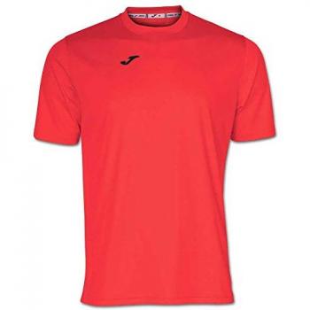 Camiseta M/C Hombre Joma Combi Coral Flúor 040 Transpirable