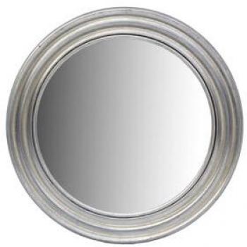 Umbra Hubba Wall Mirror - Titanium, 86cm H x 86cm W