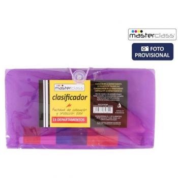Clasificador PP 13 Dept. 6x13cm Masterclass