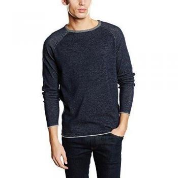 JACK & JONES jjorNEW GRAND KNIT CREW NECK-suéter Hombre    Blau