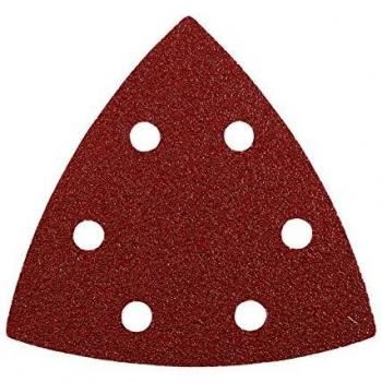 KWB 49492804 Pack de 5 abrasivos triangulos, 96mm, Set de 5 Piezas