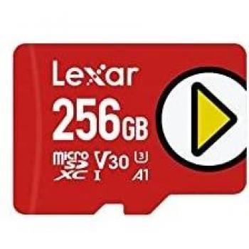 Lexar PLAY microSDXC 256GB UHS-I U3 V30 Clase 10