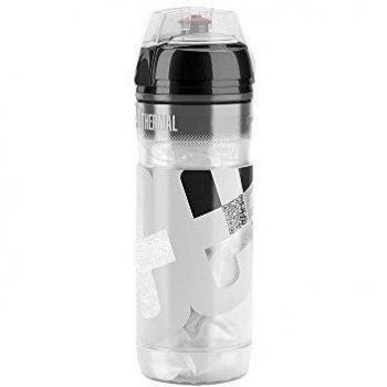 Elite Iceberg - Bidón de ciclismo, color blanco, 500 ml