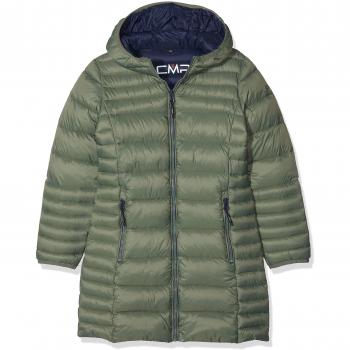 CMP Feel Warm Flock Chaqueta, niña, Kaki, 116